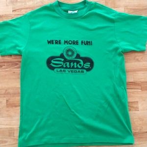 Vintage Sands Casino Las Vegas Shirt Size Large Made In USA